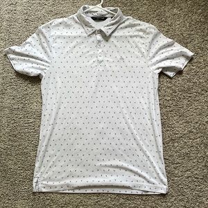 Travis mathew patterned golf polo
